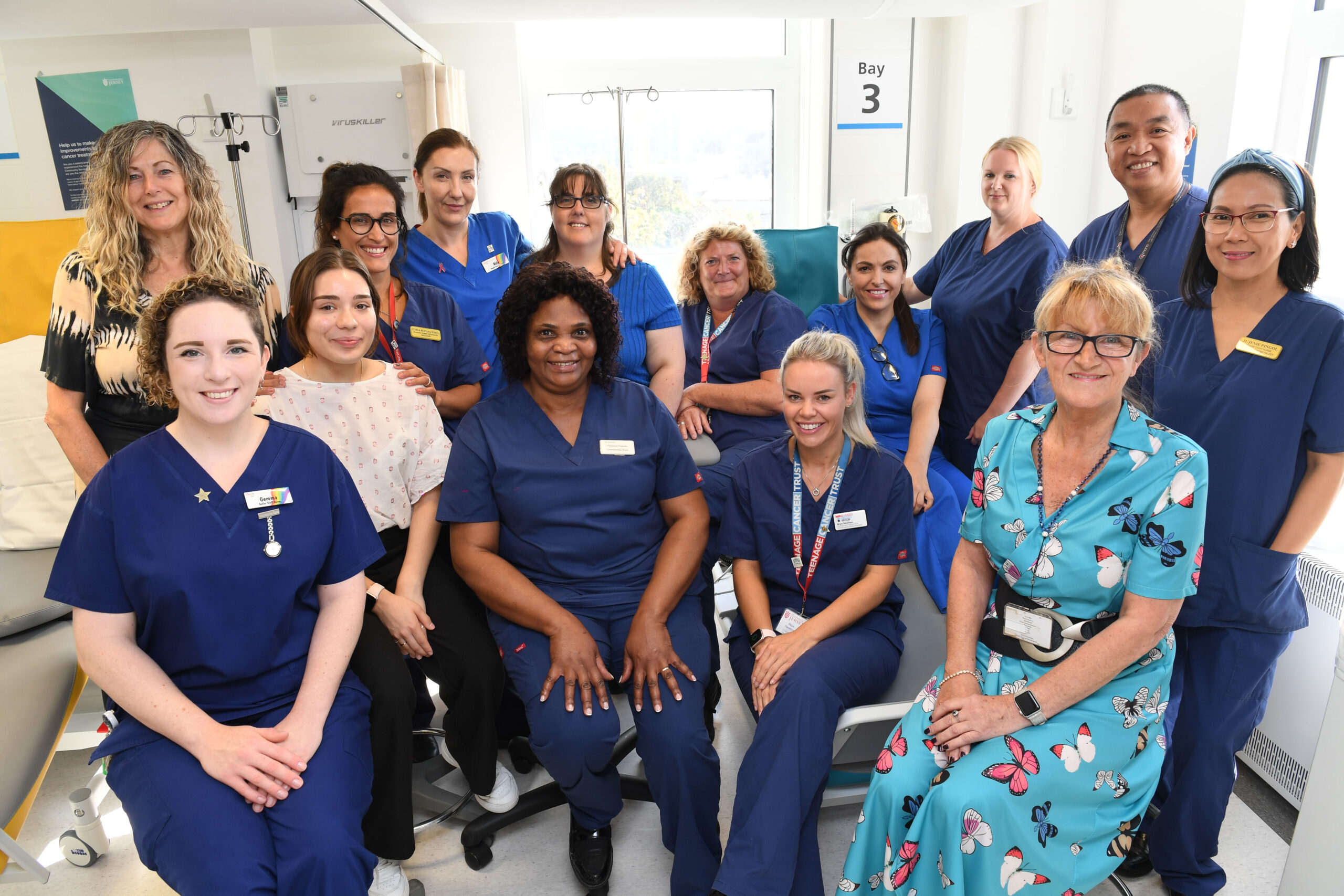 Oncology Team department, Jersey General Hospital