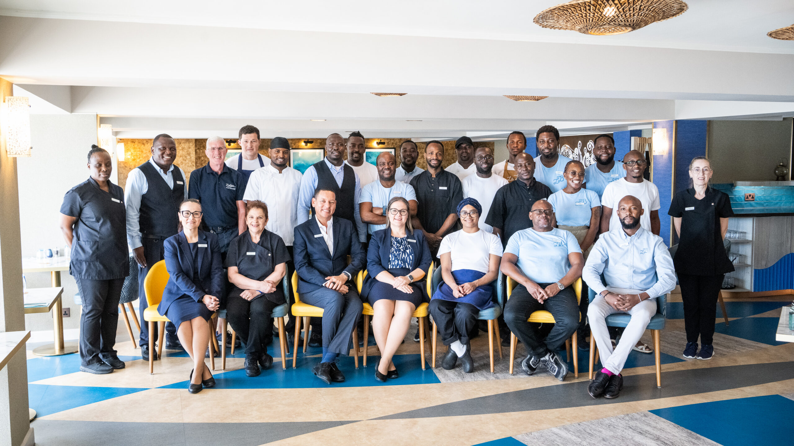 Team at La Brise and Golden Sands 