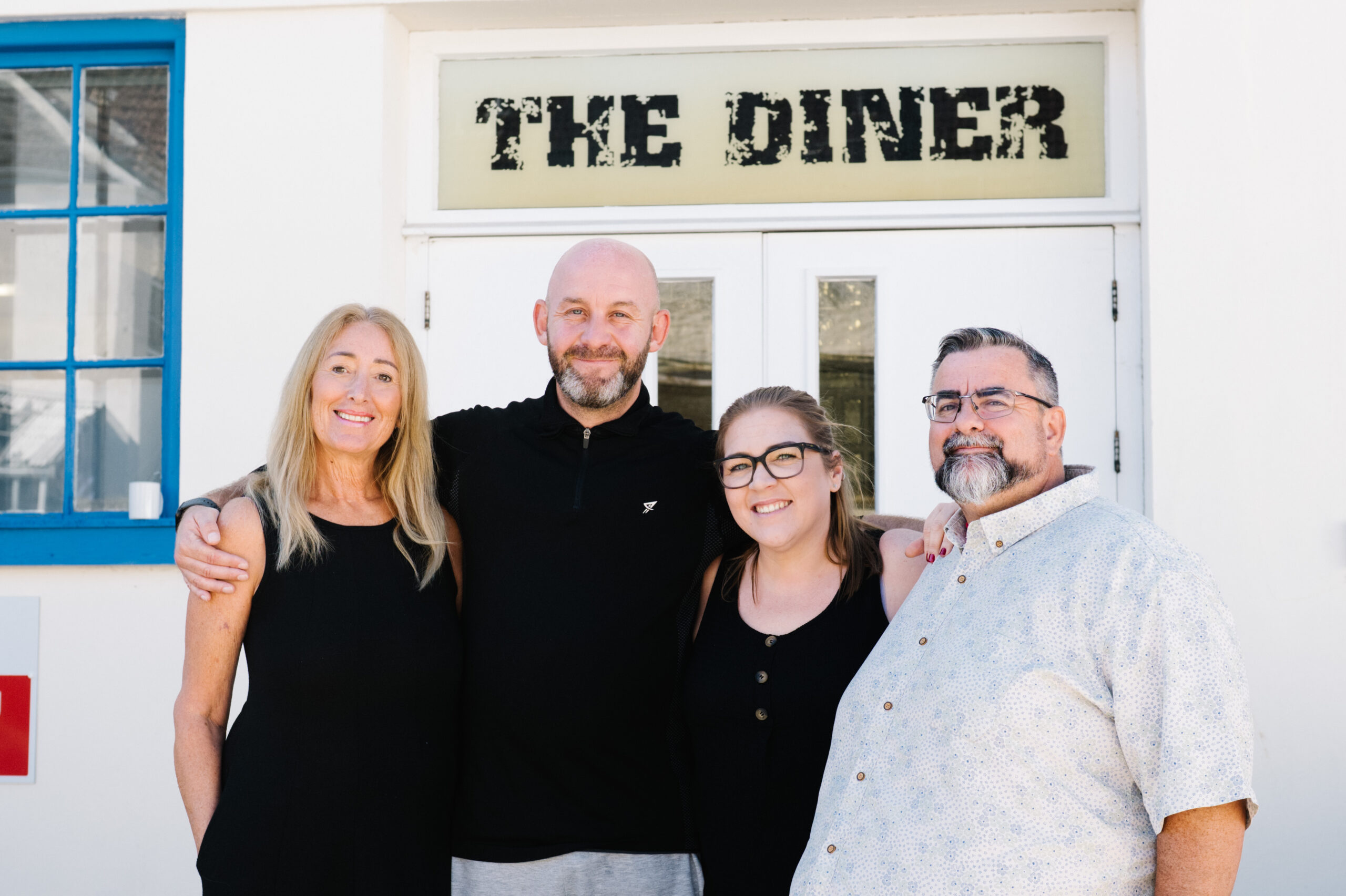 Staff at The Diner 